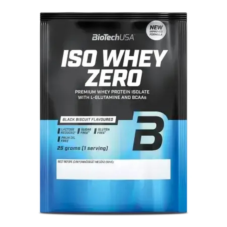 Протеїновий порошок Black Biscuit Iso Whey Zero, 25 г, BiotechUSA: ціни та характеристики