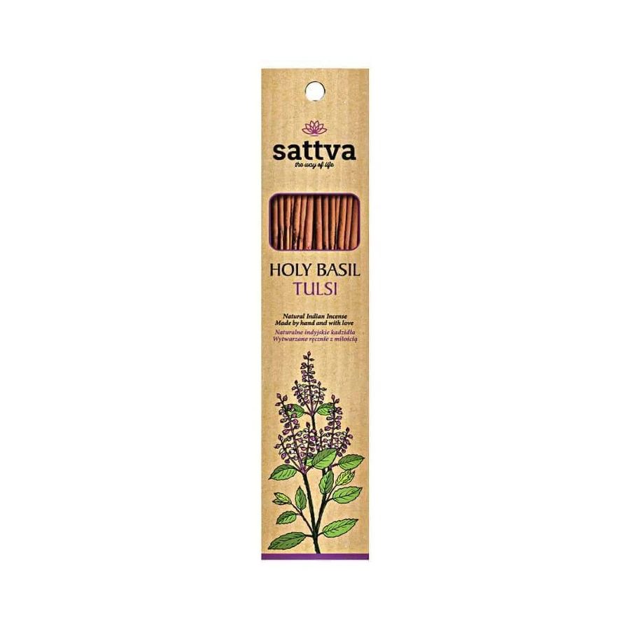 Sattva Natural Indian Incense Індійські ладани Tulsi, 15 паличок: ціни та характеристики