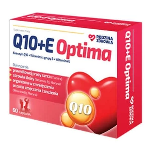 Family Health, Q10 + E Optima, 60 капсул