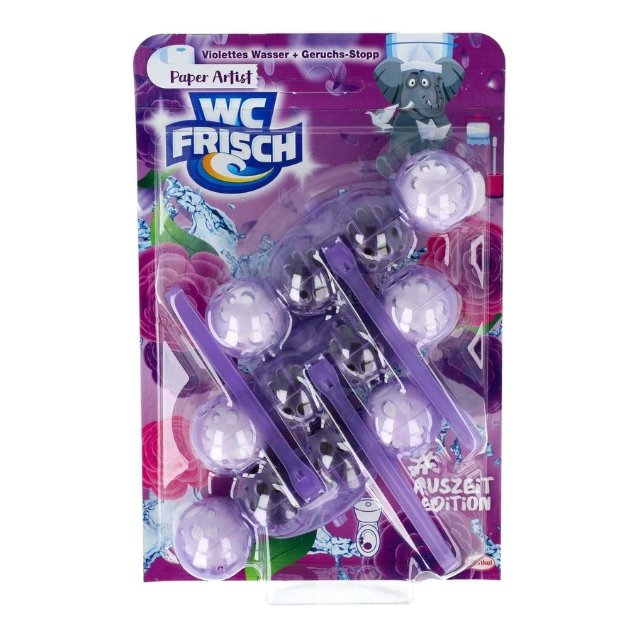 Wc Frisch, WC Frisch Kraft Aktiv Paper Artist, вешалка для унитаза, 3x50 г: цены и характеристики