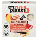 No planet b, кубик для душа, персик и цедра грейпфрута, 80 г