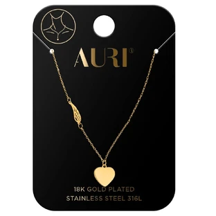 Намисто Auri Heart з металом і пером