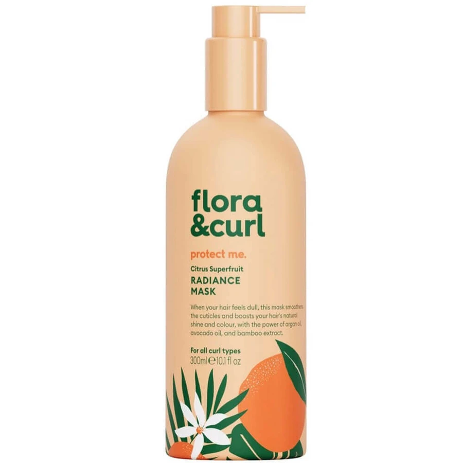 Flora & Curl Protect Me Citrus Superfruit Radiance Mask для кучерявого волосся, 300 мл: ціни та характеристики