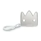 Suavinex, затиск для пустушки Spread Joy Shiny Grey Crown