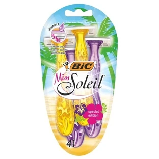 Bic, Miss Soleil, одноразовые бритвы, 4 штуки