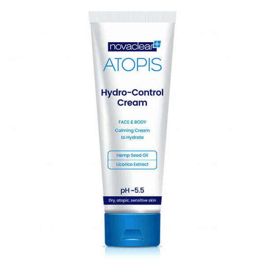 Novaclear Atopis Hydro-Control Cream, зволожуючий і живильний крем для обличчя і тіла, 100 мл: ціни та характеристики