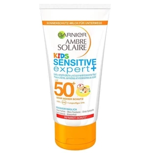 Garnier Ambre Solaire, Сонцезахисний крем для дітей SPF50+, Швидко вбирається, Водостійкий, 50 мл