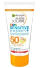 Garnier Ambre Solaire, солнцезащитный крем для детей SPF50+, быстро впитывающийся, водостойкий, 50 мл