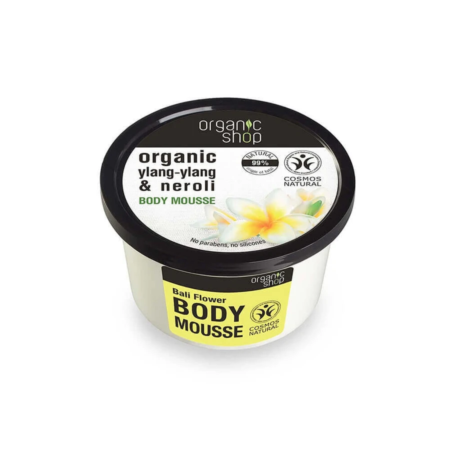 Organic Shop Organic Іланг-Іланг і Неролі Body Mousse Балійські квіти, 250 мл: ціни та характеристики