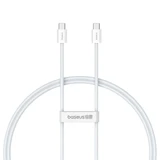 Кабель Baseus Superior Series ll USB-C - USB-C 30W 480Mb/s 1m - білий