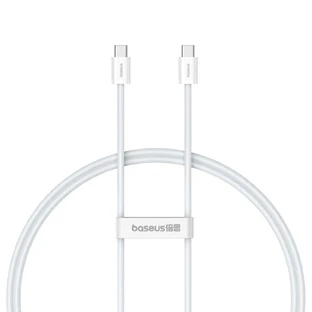 Baseus Superior Series ll USB-C - USB-C 30W 480Mbps cablu 1m - alb