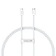 Baseus Superior Series ll USB-C - USB-C 30W 480Mbps cablu 1m - alb