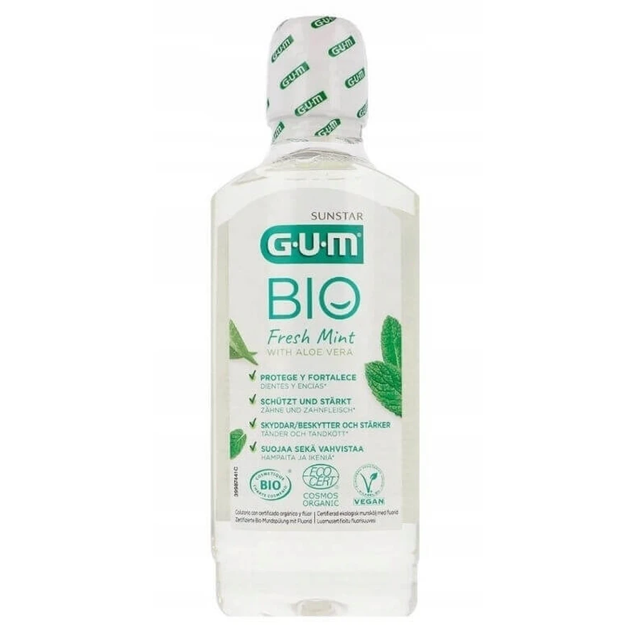 Ополіскувач для ротової порожнини Gum Bio, 500 мл: ціни та характеристики