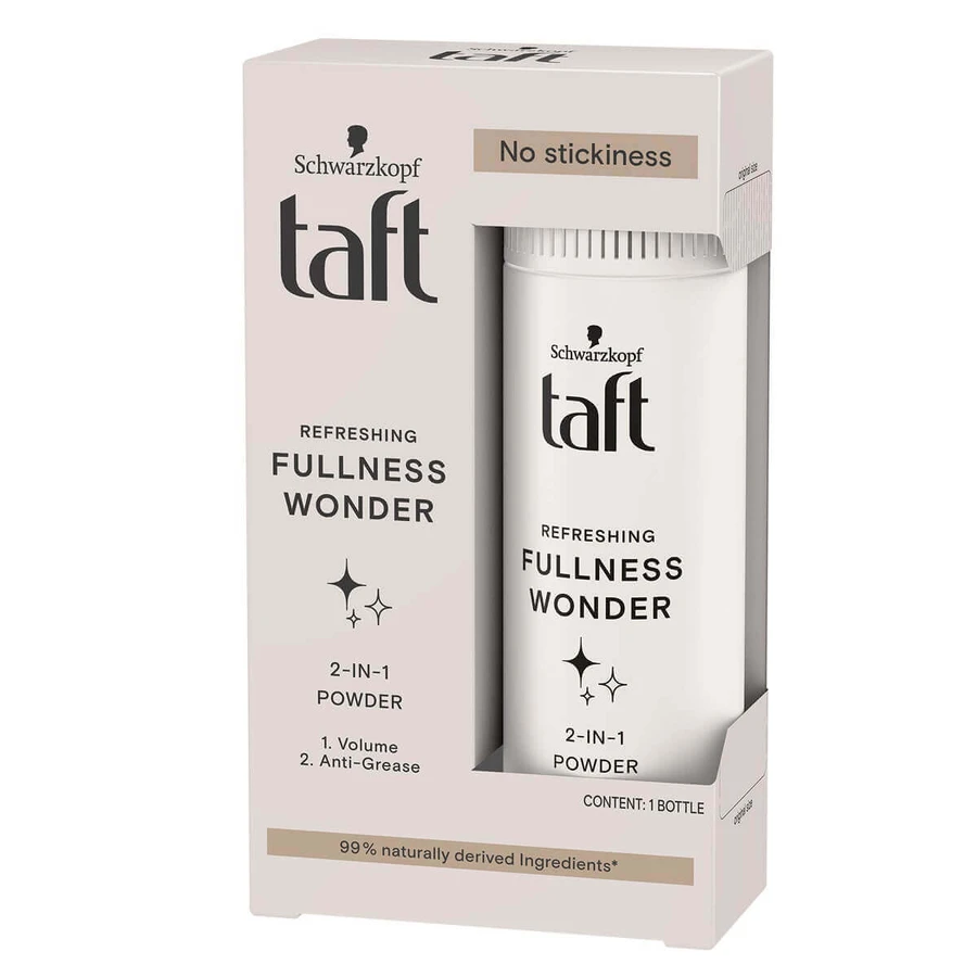 Пудра для волосся Taft Fullness Wonder 2в1 для об’єму та освіження, 10 г: ціни та характеристики
