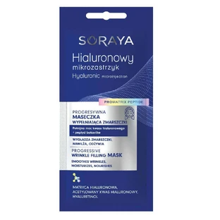 Soraya Hyaluronic Microinjection Progressive Wrinkle Filling Mask, 8 мл