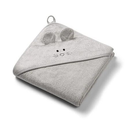 BabyOno Natural Bamboo, capac de baie cu glugă, 100 x 100 cm, bamboo, gri: цены и характеристики
