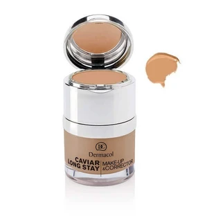 Основа для обличчя Dermacol Caviar Long Stay з консилером 03 Nude, 30 мл