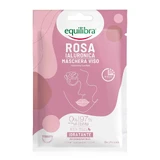 Зволожуюча маска для обличчя Equilibra Rose з гіалуроновою кислотою