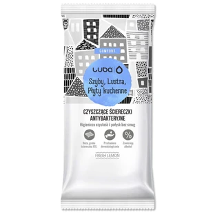 Серветки Luba Comfort для чищення скла, дзеркал і плит, 32 шт.