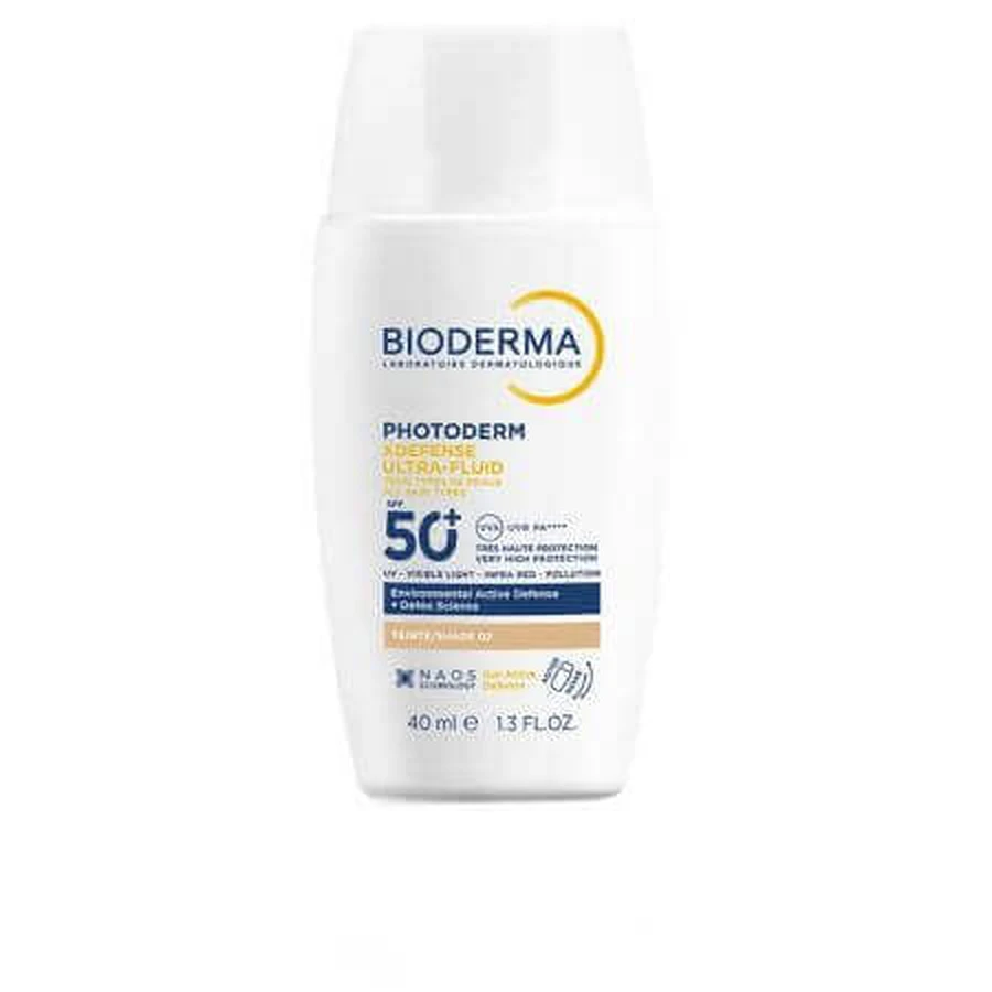 Photoderm Xdefense SPF50+ Сонцезахисний тонуючий флюїд Photoderm Xdefense SPF50+, 40 мл, Bioderma: ціни та характеристики