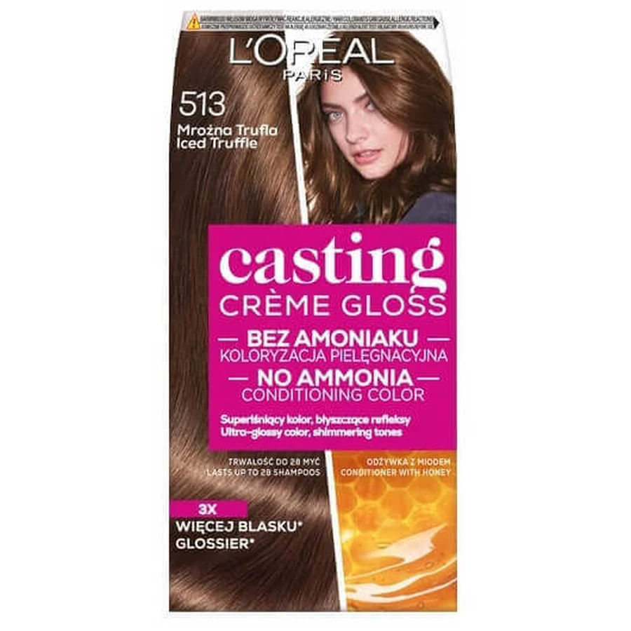 L Oreal Paris Casting Creme Gloss Краска для волос 513 Mrona Truffle: цены и характеристики