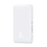 Baseus Mini Power Bank 5000mAh 20W + кабель USB-C (20V/3A) - білий