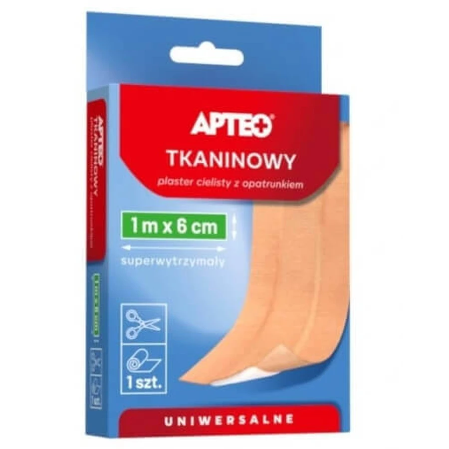 Apteo Care, Pansament textil 1m x 6cm: цены и характеристики