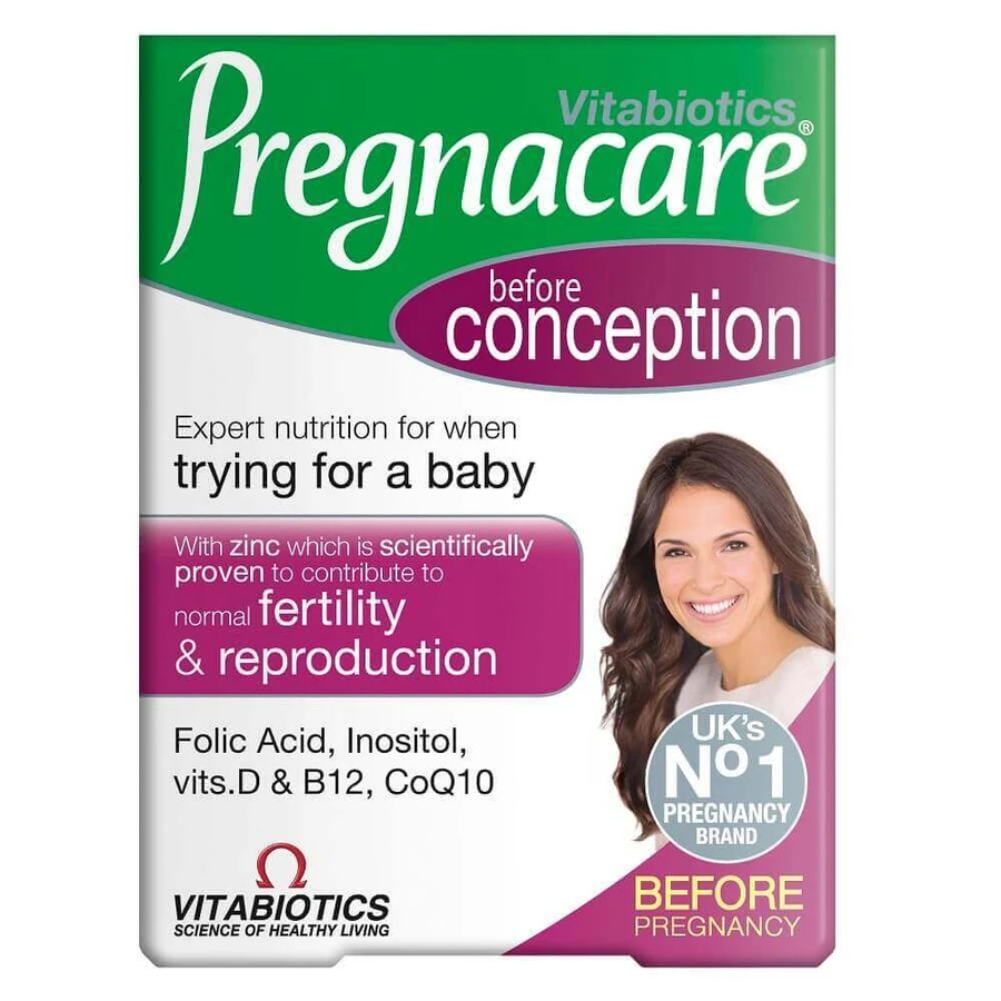 Vitabiotics Pregnacare Before Conception для женщин перед зачатием, 30 таблеток: цены и характеристики
