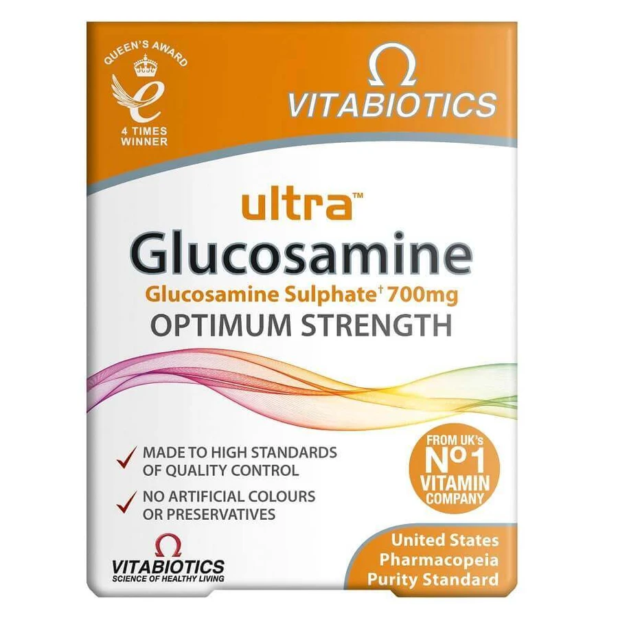 Vitabiotics Ultra Glucosamine, 60 табл: ціни та характеристики