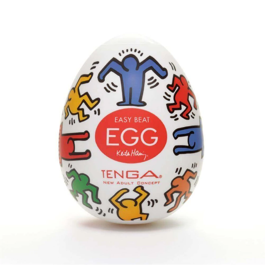 Easy Beat Egg Keith Haring Dance Одноразовый мастурбатор в форме яйца: цены и характеристики