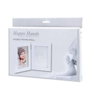 Двойная фоторамка с набором для снятия отпечатков пальцев Happy Hands 2D, Dooky