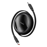 Baseus Free2Draw Mini USB-C Retractable Cable - USB-C 100W 1m - Black