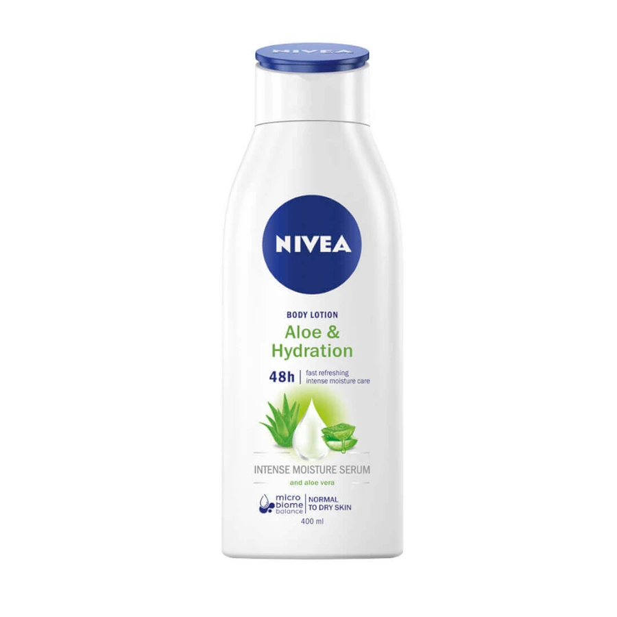 Лосьйон для тіла Nivea Soothing Body Lotion Aloe & Hydration, 400 мл: ціни та характеристики