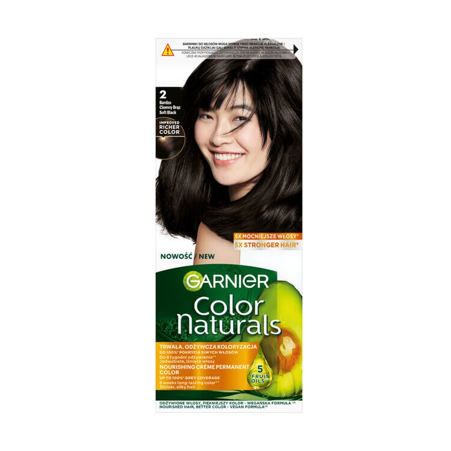 Крем-фарба для волосся Garnier Color Naturals Creme 2.0 Very Dark Brown: ціни та характеристики