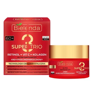 Крем Bielenda Super Trio Ultra Repairing Anti-Wrinkle Cream 60+, 50 мл