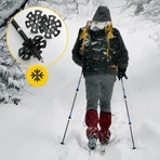 4Fizjo PEAK+, bețe de trekking, albastru, 2 bucăți: ціни та характеристики