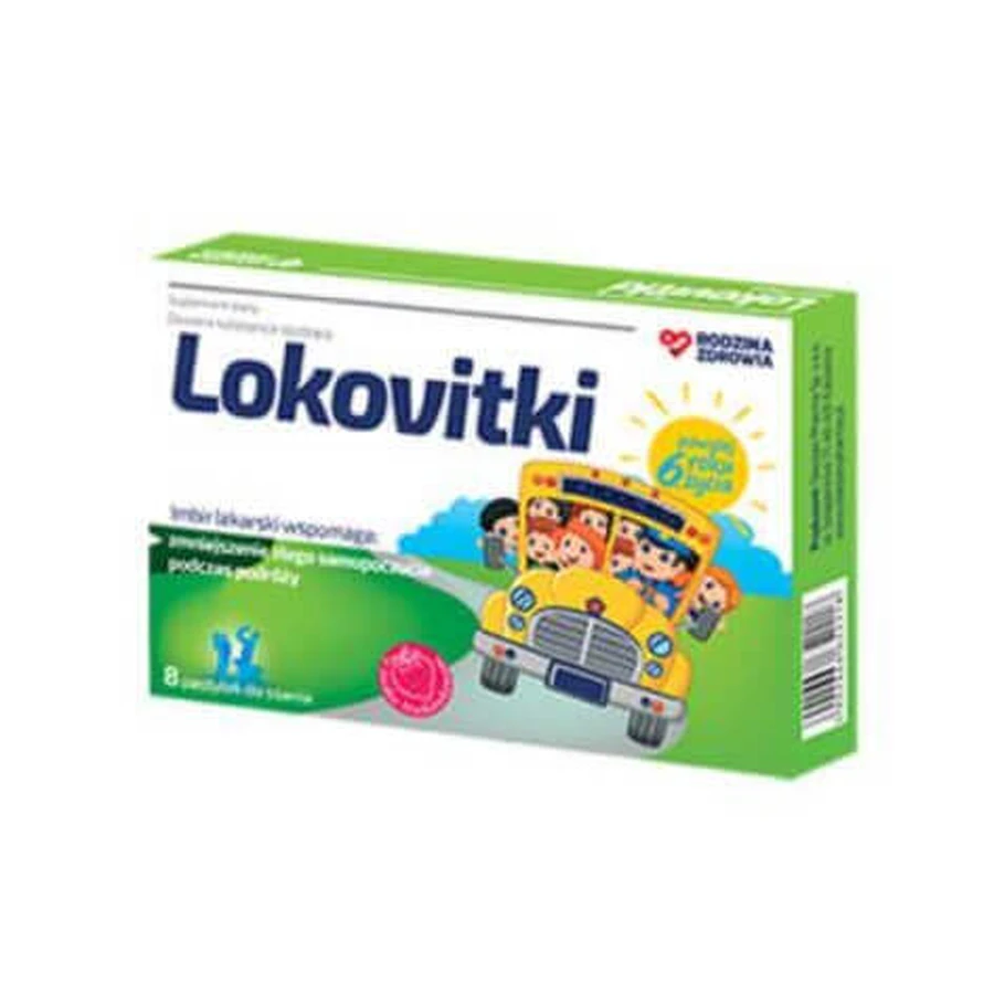 Family Health Локовитки зі смаком полуниці, 8 пастилок: ціни та характеристики