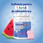 MagneVie Kids, 70 мг магнію + 0,6 мг вітаміну В6, нервова система та концентрація уваги, 30 жувальних таблеток: ціни та характеристики