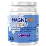 MagneVie Kids, 70 мг магнію + 0,6 мг вітаміну В6, нервова система та концентрація уваги, 30 жувальних таблеток