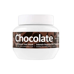 Kallos Chocolate Full Repair Hair Mask Інтенсивно відновлююча маска для сухого та пошкодженого волосся, 275 мл
