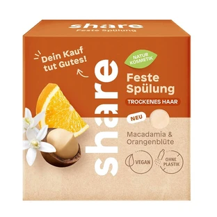 Share, Macadamia & Orange Blossom, Conditioner, 60g