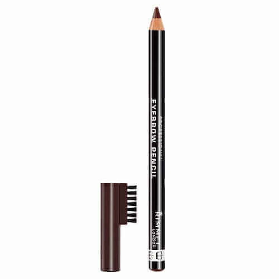 Олівець для брів Rimmel Professional Eyebrow Pencil with Comb 001 Dark Brown, 1,4 г: ціни та характеристики