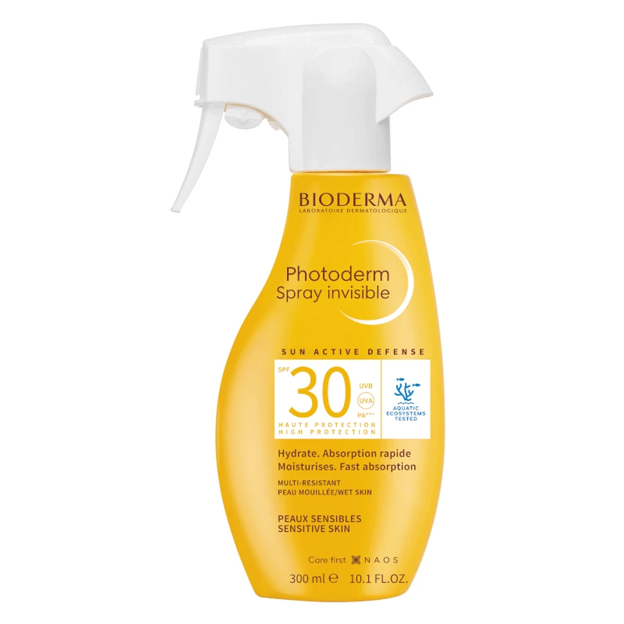 Невидимий сонцезахисний спрей SPF30 Photoderm, 300 мл, Bioderma: ціни та характеристики