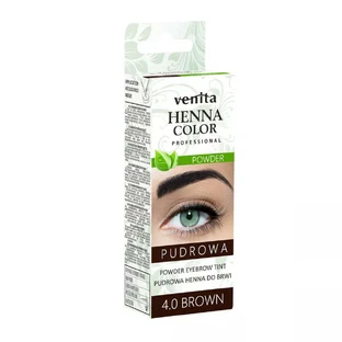 Venita Powder Eyebrow Henna 4.0 Brown, 4г