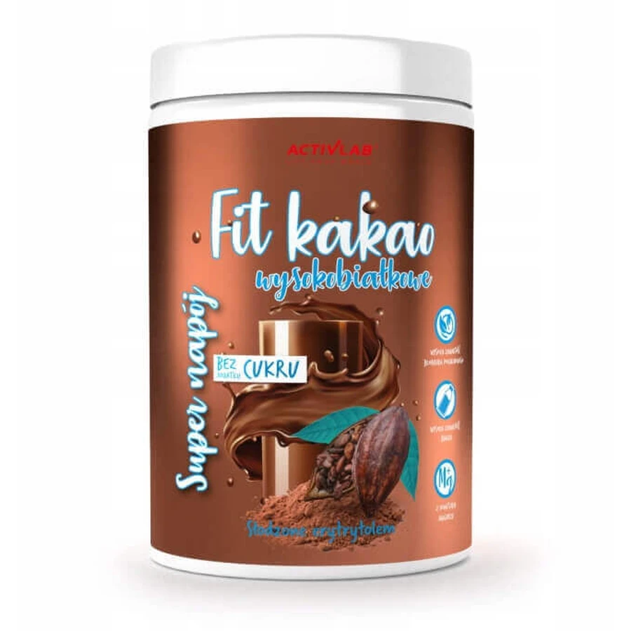 ActivLab Fit Високопротеїнове какао без цукру, 500 г: ціни та характеристики