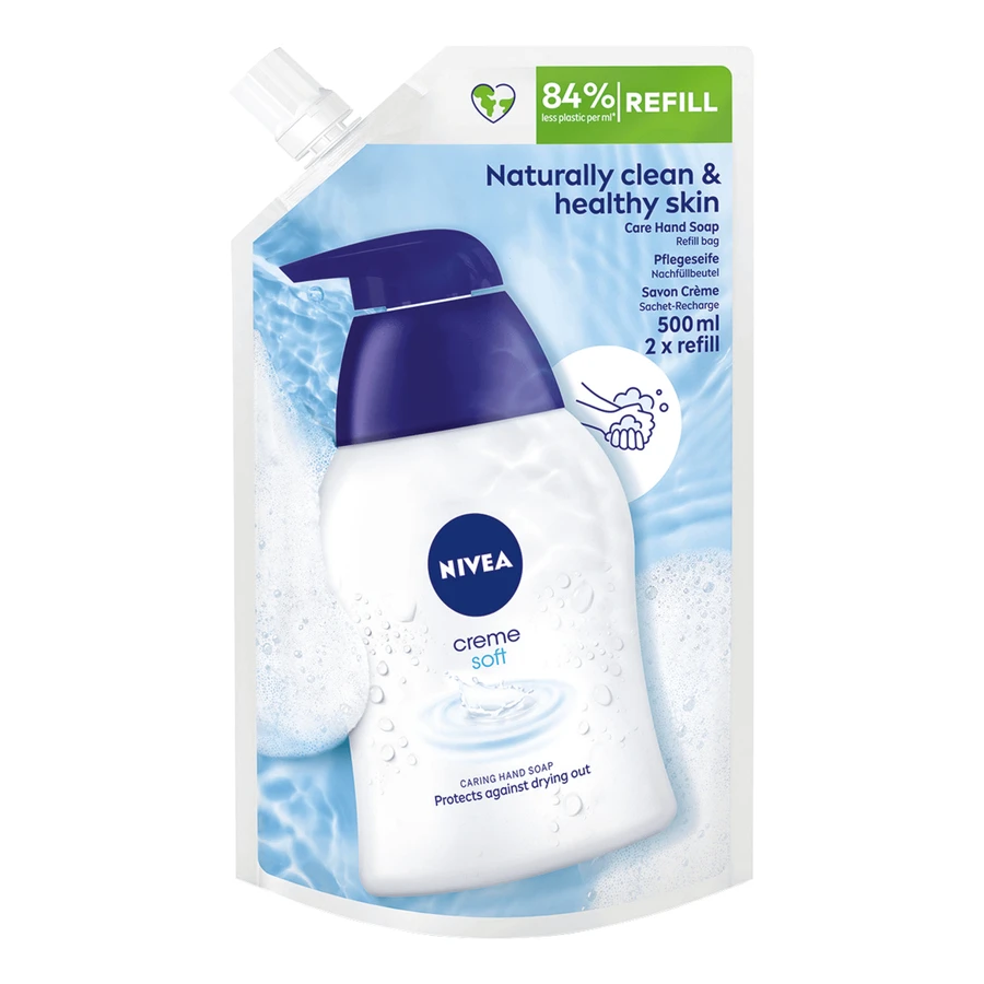 Пенящееся мыло Nivea Refill, 500 мл: цены и характеристики