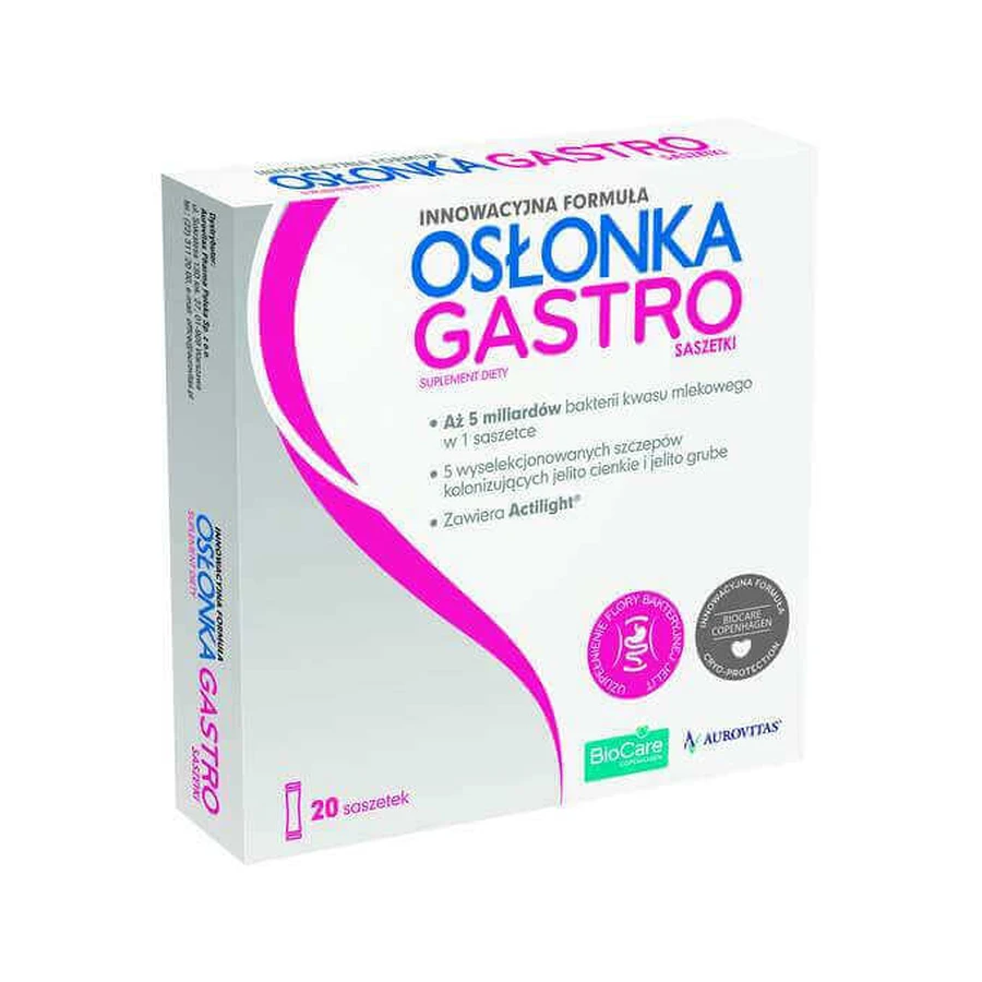 БАД Gastro Casing порошок 20 пакетиків: ціни та характеристики