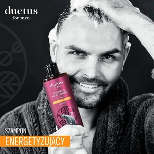Энергетический шампунь Duetus для мужчин, 300 мл