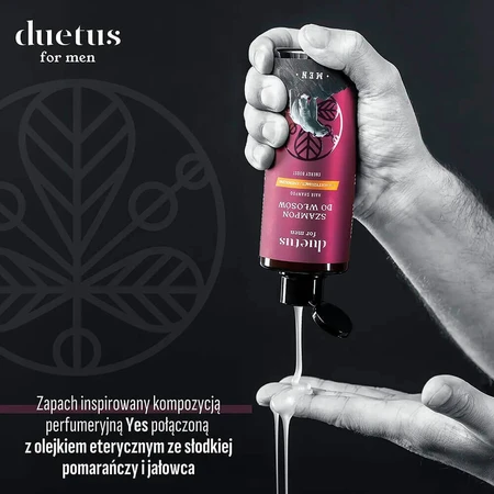 Энергетический шампунь Duetus для мужчин, 300 мл: цены и характеристики