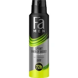 Спрей-антиперспірант Fa Men Sport Energy Boost 72h з ароматом імбиру та лимона, 150 мл